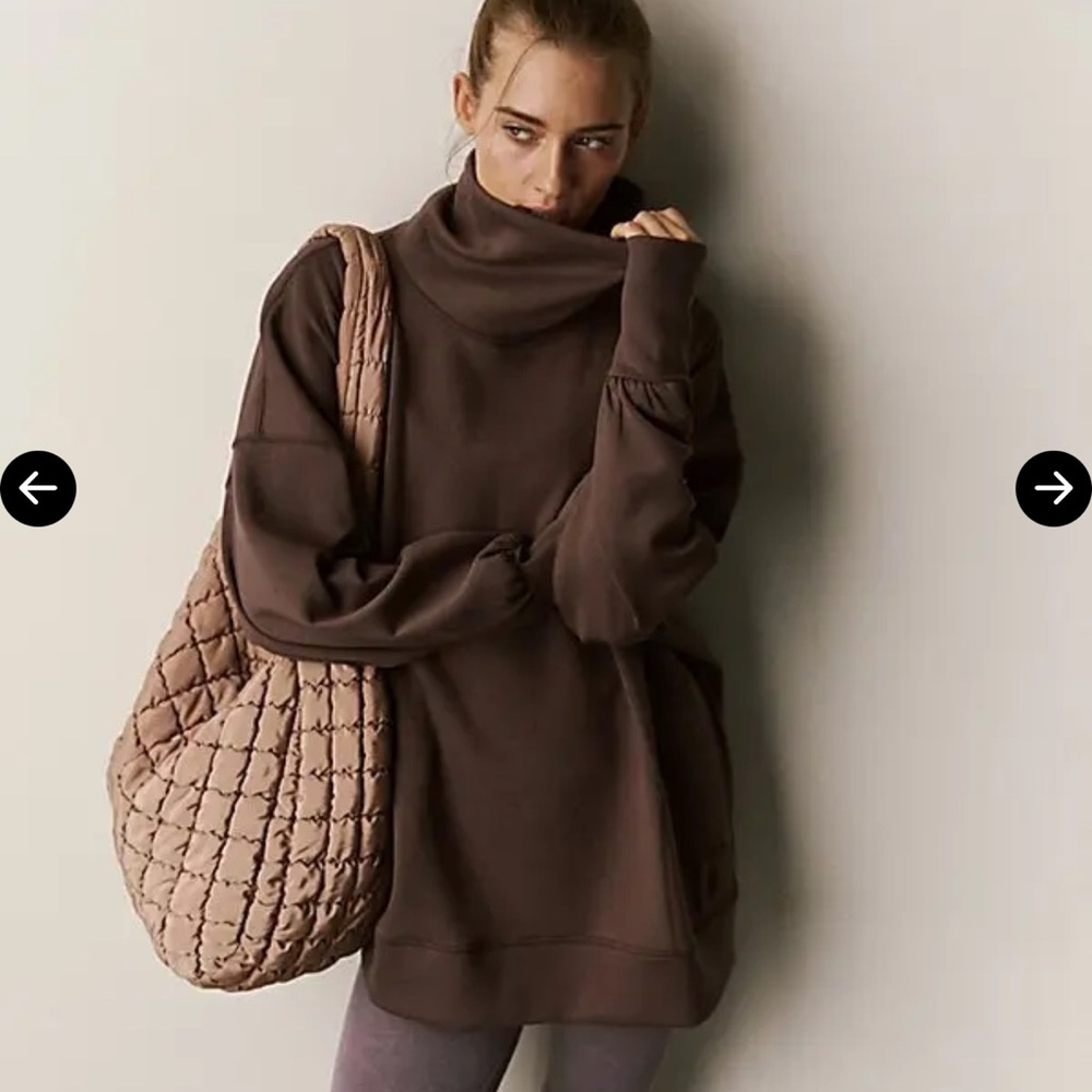 Free People Breakpoint Pullover - Driftwood Brown